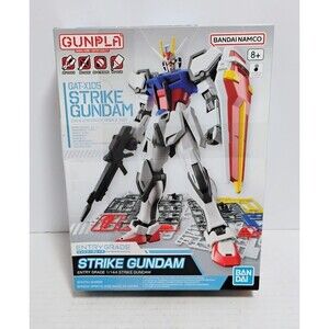BANDAI NAMCO ENTRY GRADE 1/144 SCALE GAT-X105 STRIKE GUNDAM MODEL KIT NEW SEALED